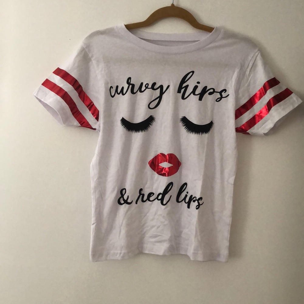 On Fire graphics t-shirt
